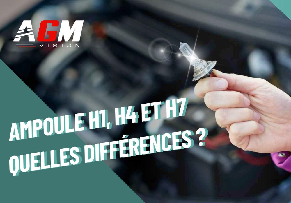 différence ampoule h1 h4 h7