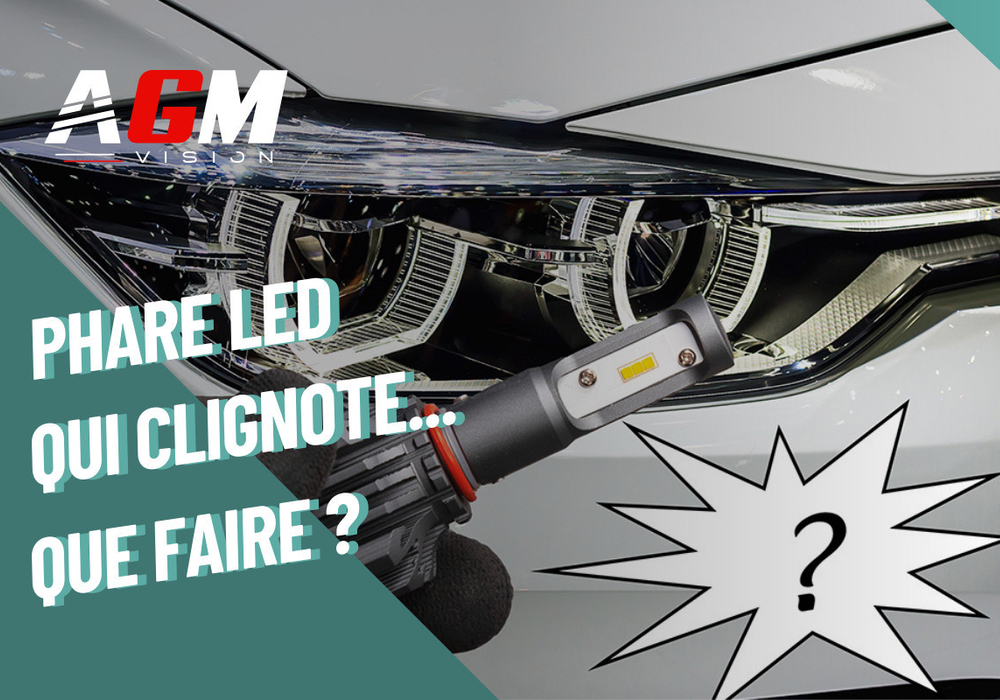 ampoule led voiture clignote