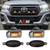 LED daytime running lights and grille sidelights for 4x4 and truck
