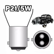 LED LED P21/5W-BAY15D, 3V, 6V, 12V - Vintage