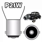 LED P21W-BA15S, 3V, 6V et 12V - Vintage