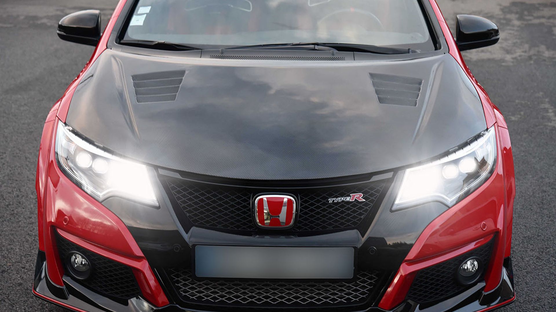 LED-belysning på Honda Civic IX Type R