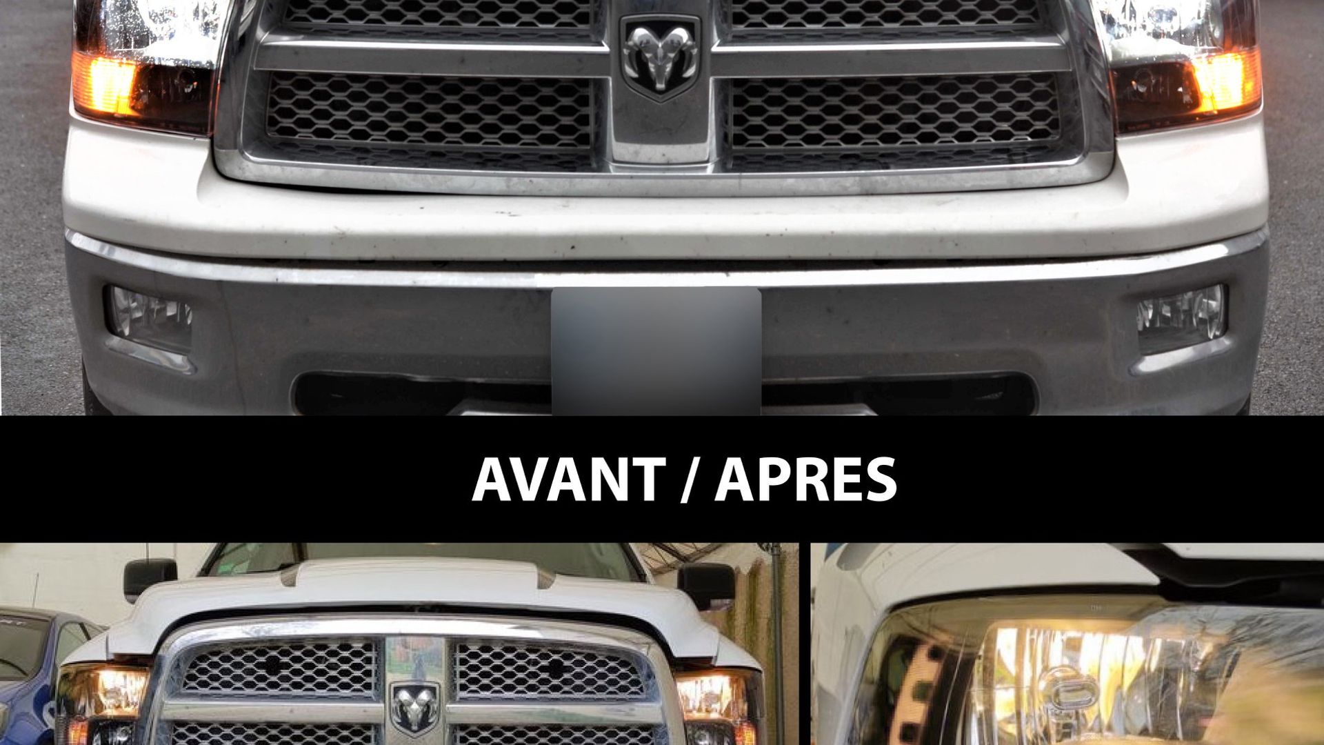 LED osvětlení na vozidle Dodge RAM 5.7 V8 Hemi