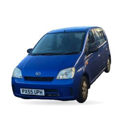 DAIHATSU Charade 3 med tre volumener (G102)