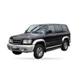 ISUZU Trooper III, avoin maastoajoneuvo avokorilla