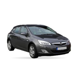 OPEL Astra J med tre volumener
