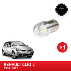 LED pour plaque d'immatriculation Renault Clio 2 avant 2001 - AGM Vision