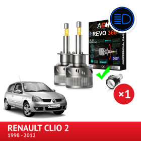 Πακέτο LED φώτων πορείας Renault Clio 2 - μετά το 2001 - AGM Vision