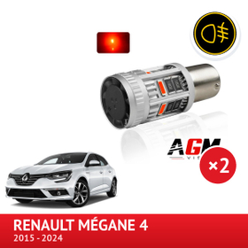 Pack feux antibrouillard arrière LED Renault Megane 4 2016 à 2023 - AGM Vision
