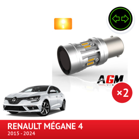 Pack feux clignotants arrière LED Renault Megane 4 2016 à 2023 - AGM Vision