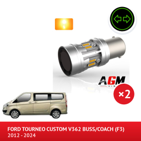 Pachet lumini de semnalizare față LED Ford Transit Custom (2017 - 2023) - AGM Vision