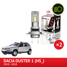 LED nærlyssett Dacia Duster 1 2010 til 2017 - AGM Vision