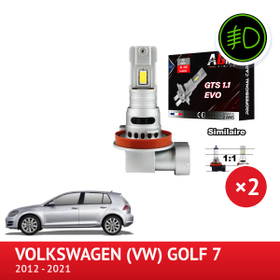 Pack LED Antibrouillard Avant Volkswagen Golf 7 2012 à 2016 - AGM Vision