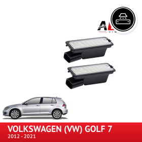PAKETTI Rekisterikilven valaistus Volkswagen Golf 7 2012 à 2020 - AGM Vision