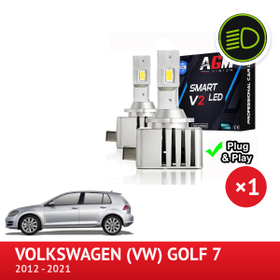 PACK LED Feux de croisement / feux de route Volkswagen Golf 7 (Xénon D3S) - AGM Vision