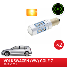 PACK LED Vilkku Etu Volkswagen Golf 7 (Bi-Xenon-ajovalo) - AGM Vision