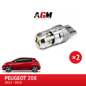 Pachet LED lumină de poziție/lumini de zi Peugeot 208 (2012 à 2019) - AGM Vision