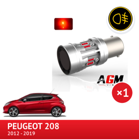 Set LED pentru lampa de ceață spate Peugeot 208 (2012 până în 2019) - AGM Vision