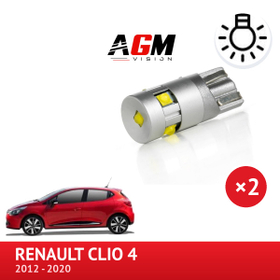 Pack LED veilleuse avant Renault Clio 4 (2012 à 2020) - AGM Vision