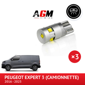 LED-pakke Forreste Loftlampe Peugeot Expert 3 fra 2016 til 2025 - AGM Vision