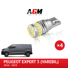 Pack LED Cabine arrière Peugeot Expert 3 de 2016 à 2025 - AGM Vision