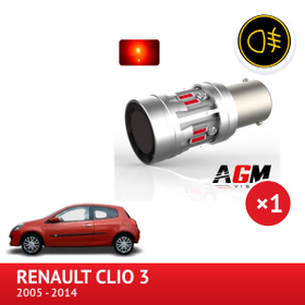 ΣΕΤ LED πίσω φώτων ομίχλης Renault Clio 3 από το 2005 έως το 2014 - AGM Vision