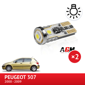 LED Pack Front Position Light Peugeot 307 from 2000 to 2009 - AGM Vision
