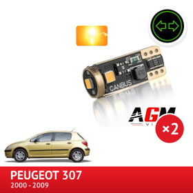 LED Side Indicator PACK Peugeot 307 from 2000 to 2009 - AGM Vision
