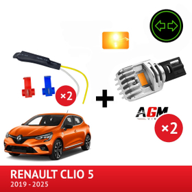 Pack LED clignotant arrière Renault Clio 5 (2019 à 2024) - AGM Vision