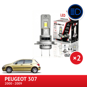 PACK LED Kaukovalot Peugeot 307 vuosilta 2000–2009 - AGM Vision