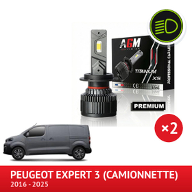 Pack feux de croisement LED Peugeot Expert 3 (à partir de 2024) - AGM Vision