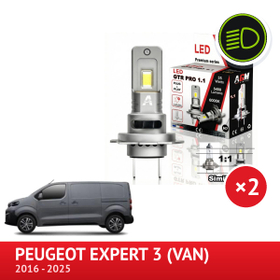 Pack feux de croisement LED Peugeot Expert 3 (à partir de 2024) - Économique - AGM Vision