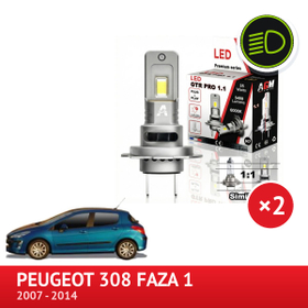 LED low beam kit PEUGEOT 308 I - AGM Vision