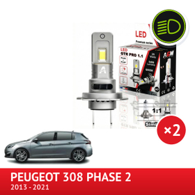 Zestaw świateł mijania LED PEUGEOT 308 II - AGM Vision