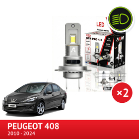 LED nærlyssett Peugeot 408 - AGM Vision