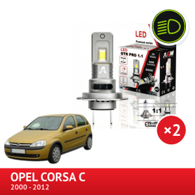 LED-halvljuskit Opel Corsa C - AGM Vision