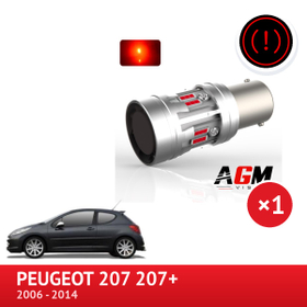 Żarówka LED P21W Światła stopu PEUGEOT 207 207+ - AGM Vision