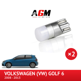 LED-belysningskit för pedaler och golvmattor VOLKSWAGEN (VW) Golf 6 - AGM Vision