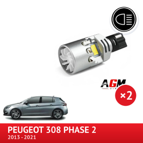 LED-kit for ryggelys PEUGEOT 308 fase 2 - AGM Vision