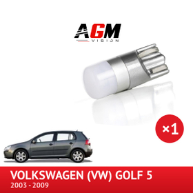 VOLKSWAGEN (VW) Golf 5 glove box LED lighting kit - AGM Vision