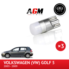 Rear ceiling light LED kit VOLKSWAGEN (VW) Golf 5 - AGM Vision