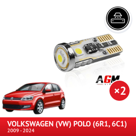 Kit LED d’éclairage de plaque VOLKSWAGEN (VW) Polo (6R1, 6C1) - AGM Vision