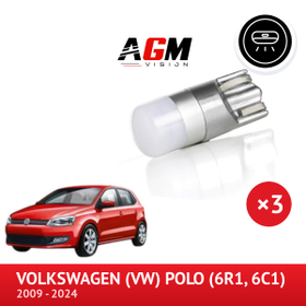 Kit LED d’éclairage plafonnier avant VOLKSWAGEN (VW) Polo (6R1, 6C1) - AGM Vision