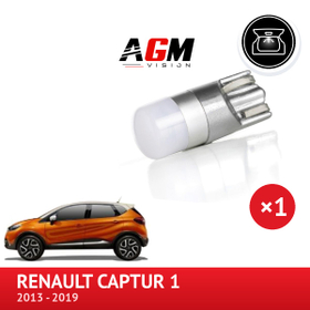LED žárovka W5W Osvětlení kufru RENAULT Captur 1 - AGM Vision