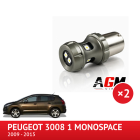 LED-sett for kjørelys PEUGEOT 3008 1 Monospace - AGM Vision