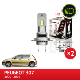 Κιτ LED για φώτα διασταύρωσης PEUGEOT 307 - AGM Vision