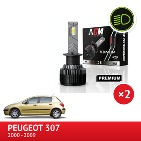 Κιτ LED για φώτα διασταύρωσης PEUGEOT 307 - AGM Vision