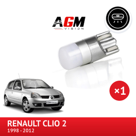 LED-pære til belysning af det forreste loftlys RENAULT Clio 2 - AGM Vision