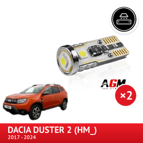 LED sada osvětlení registrační značky DACIA Duster 2 (HM_) - AGM Vision