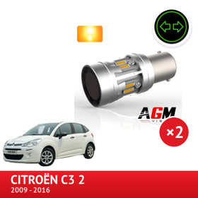 Sada zadních LED směrových světel CITROËN C3 2 - AGM Vision